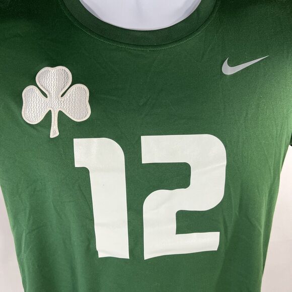 NIKE PANATHINAIKOS SOCCER JERSEY SHIRT SMALL GREEN #12 SUMMER 2023 SHORT SLEEVE - Picture 3 of 12